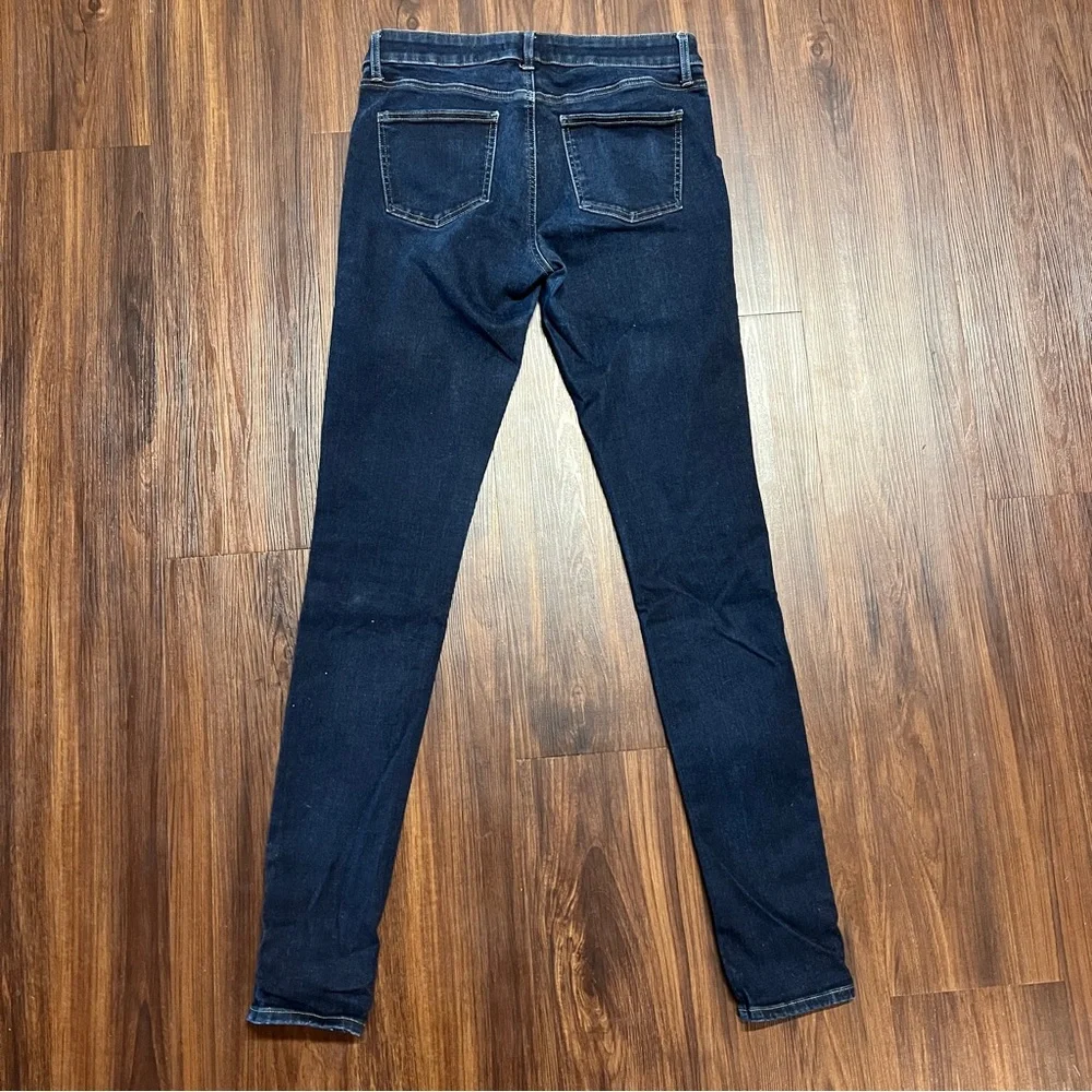 Uniqlo TALL Dark Blue Skinny Jeans - Picture 2 of 4